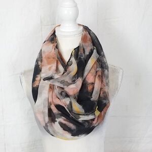 Target water color infinite scarf